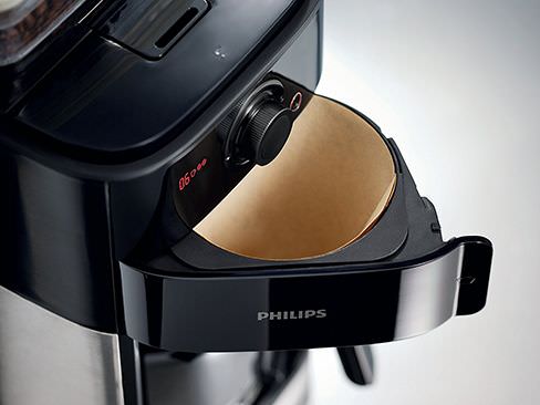 cafetière automatique Philips aperçu du filtre