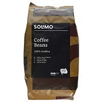 Marque Amazon Solimo café en grains 2 kg (2 x 1 kg)