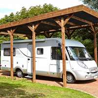 Avis sur Carport bois traité spécial Camping Car- 32,40 m²
